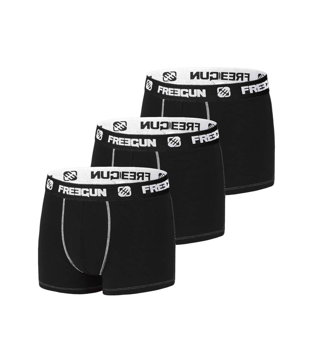 Boxer Homme Coton, Calecon Homme, Ultra-doux, Maille Aérée (Lot de 3)