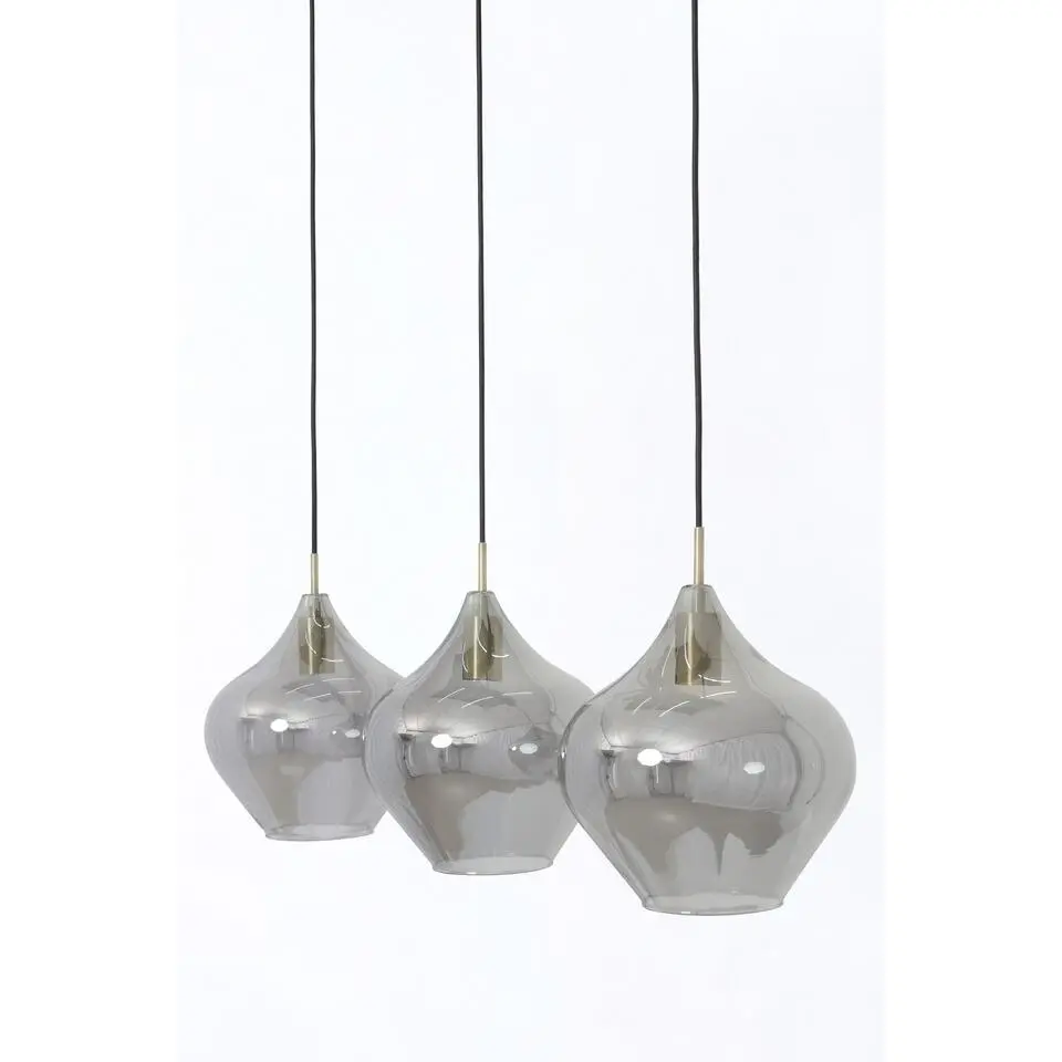 Hanglamp Rakel - Antiek Brons - 80x27x30cm - 3L