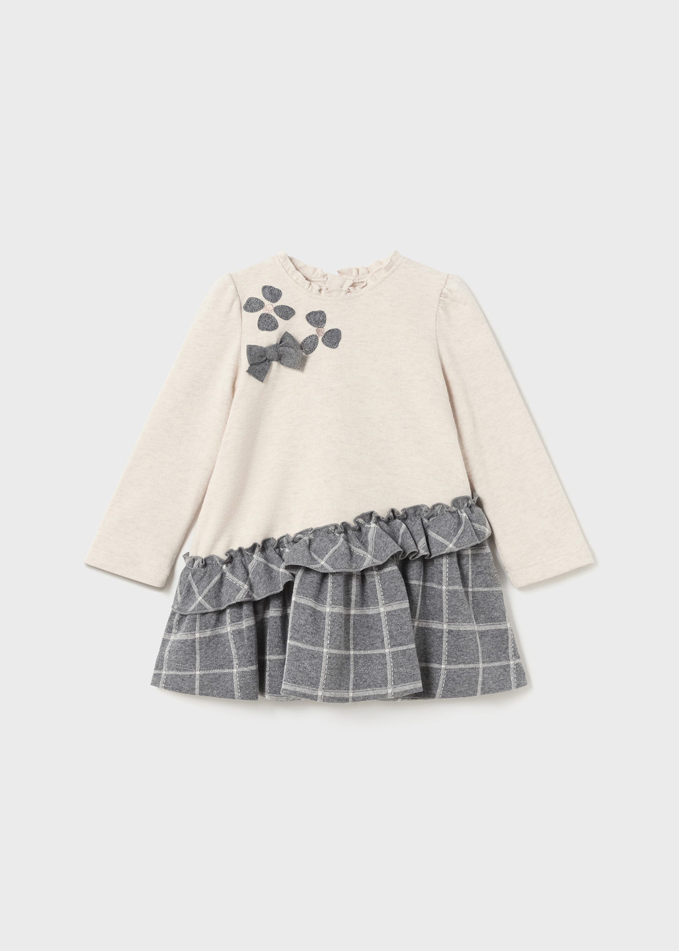 Vestido com estampa de bebê
