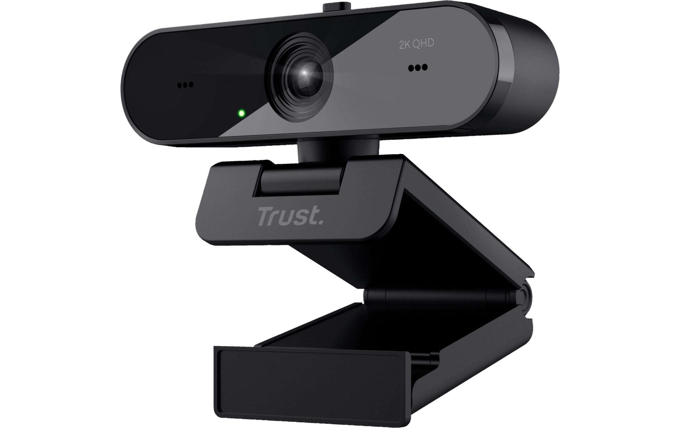 Webcam Taxon QHDHochwertige 2K QHD-Webcam mit automatischem Fokus, zwei Mikrofonen und Blickschutzfilter
