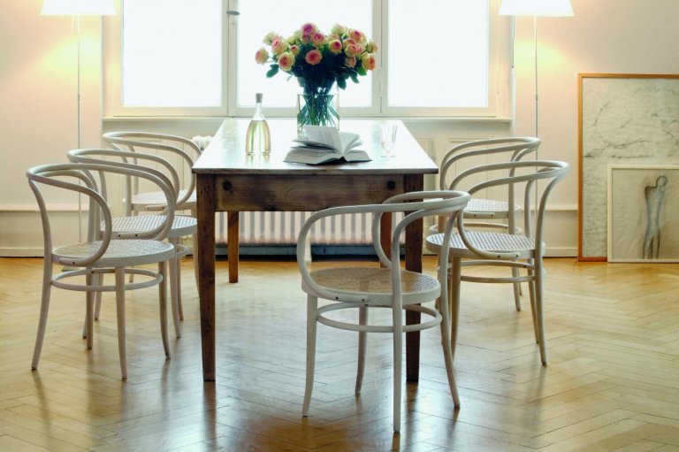 Thonet 209 stoel licht beuken