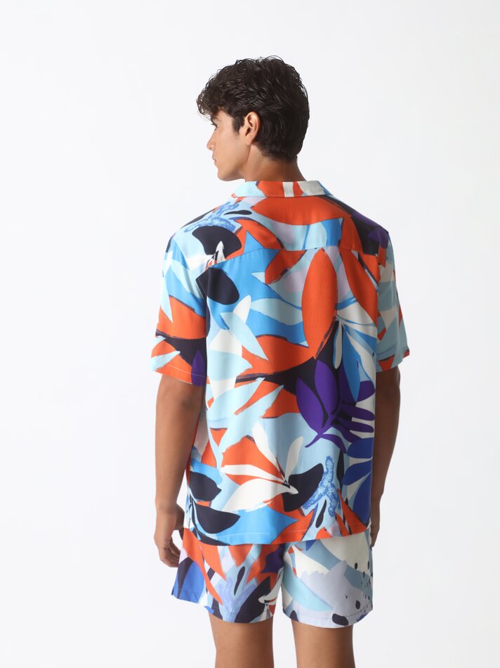 Camisa Resort - Azul Claro