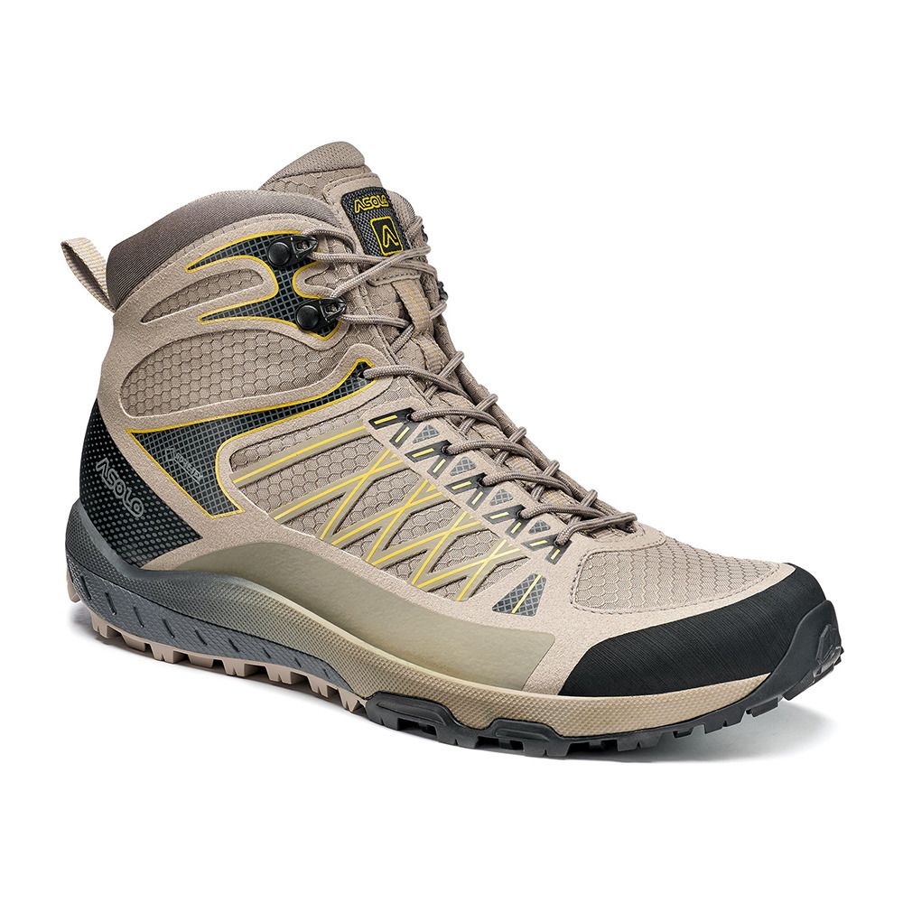 Asolo GRID MID GV ML GTX - Chaussures randonné Femme tan/tan