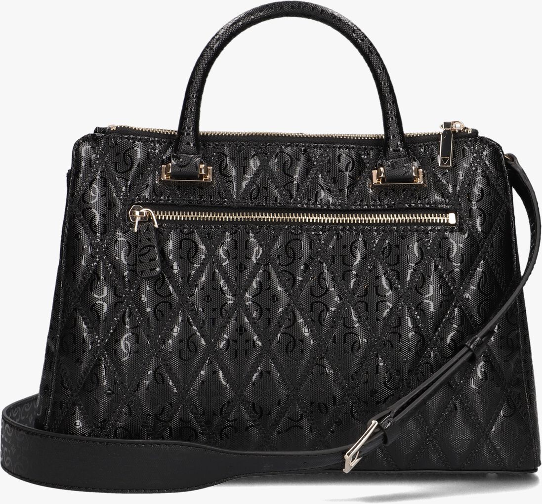 GUESS zwarte guess schoudertas adi society satchel