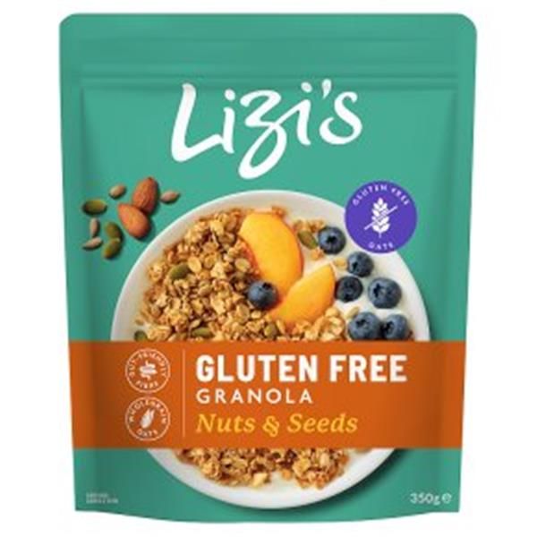 Lizis Granola Frutos Sementes Sem Gluten 350G