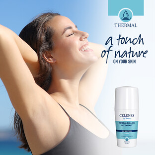 Celenes by Sweden Thermal Minerale Roll-On Deodorant 75ML