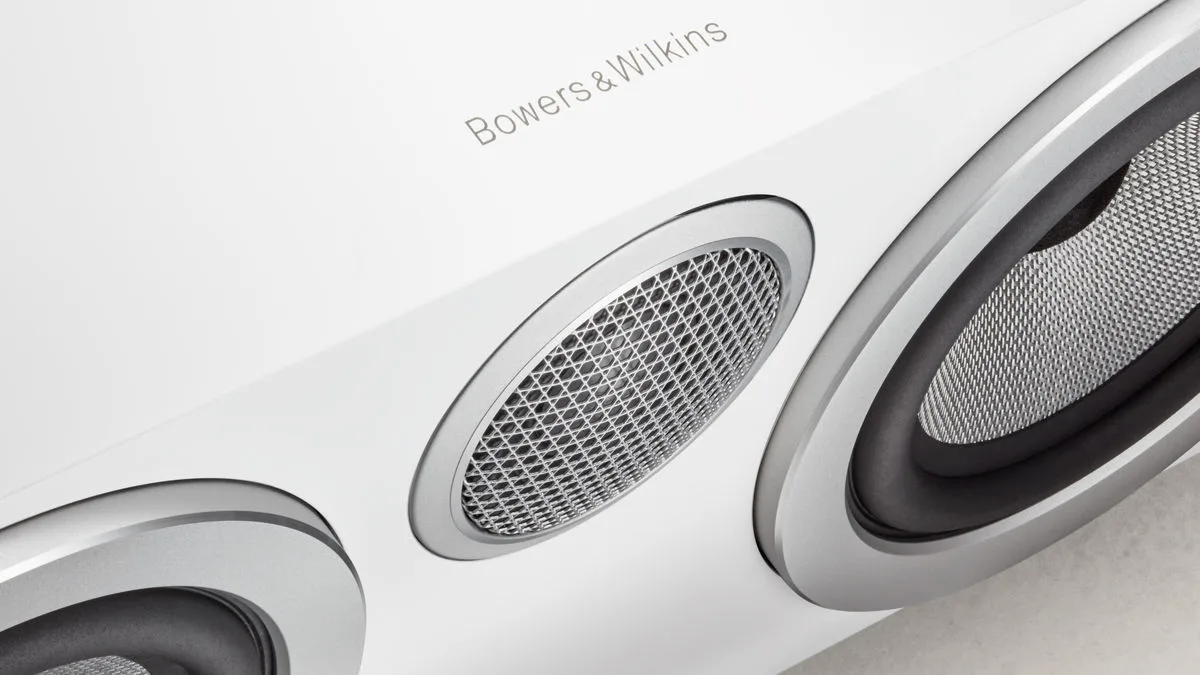 B&W HTM72 S3 Blanc satin Enceintes centrales