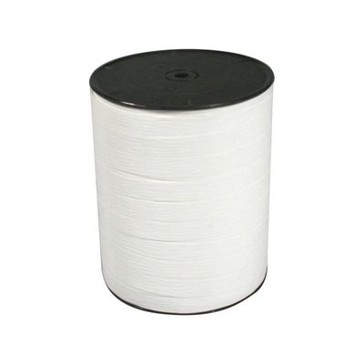 Maildor - Bolduc mat - ruban d'emballage 10 mm x 250 m - blanc