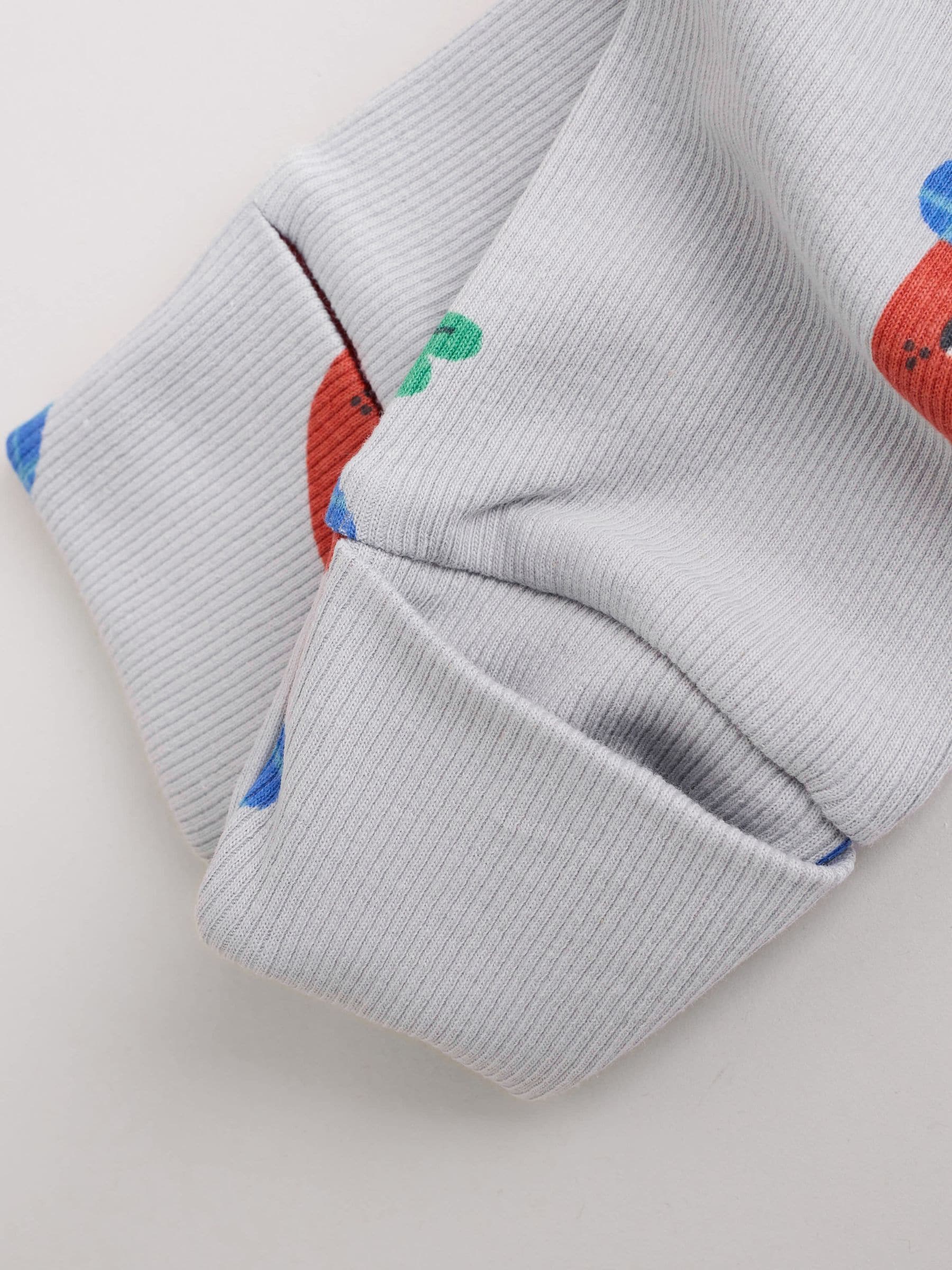 Groen - Verpakking van 3 baby pyjama's zonder voetjes met herfstpompoen (0mnd-3jr)