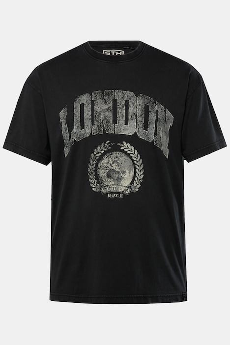 STHUGE T-Shirt, Halbarm, Vintage Look, LONDON, oversized, bis 8 XL