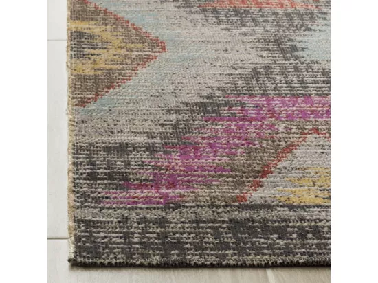 Tapis Grey & Multi 91 X 152 cm - Lotte