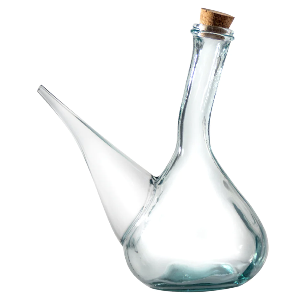Porron en verre 50 cl avec bouchon en liège Table passion