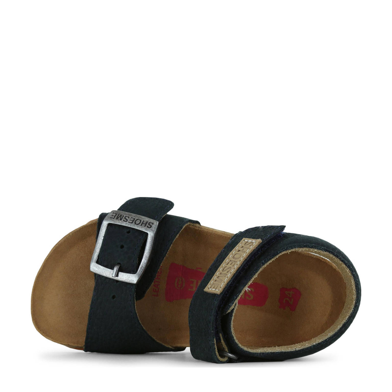 Shoesme suède sandalen donkerblauw