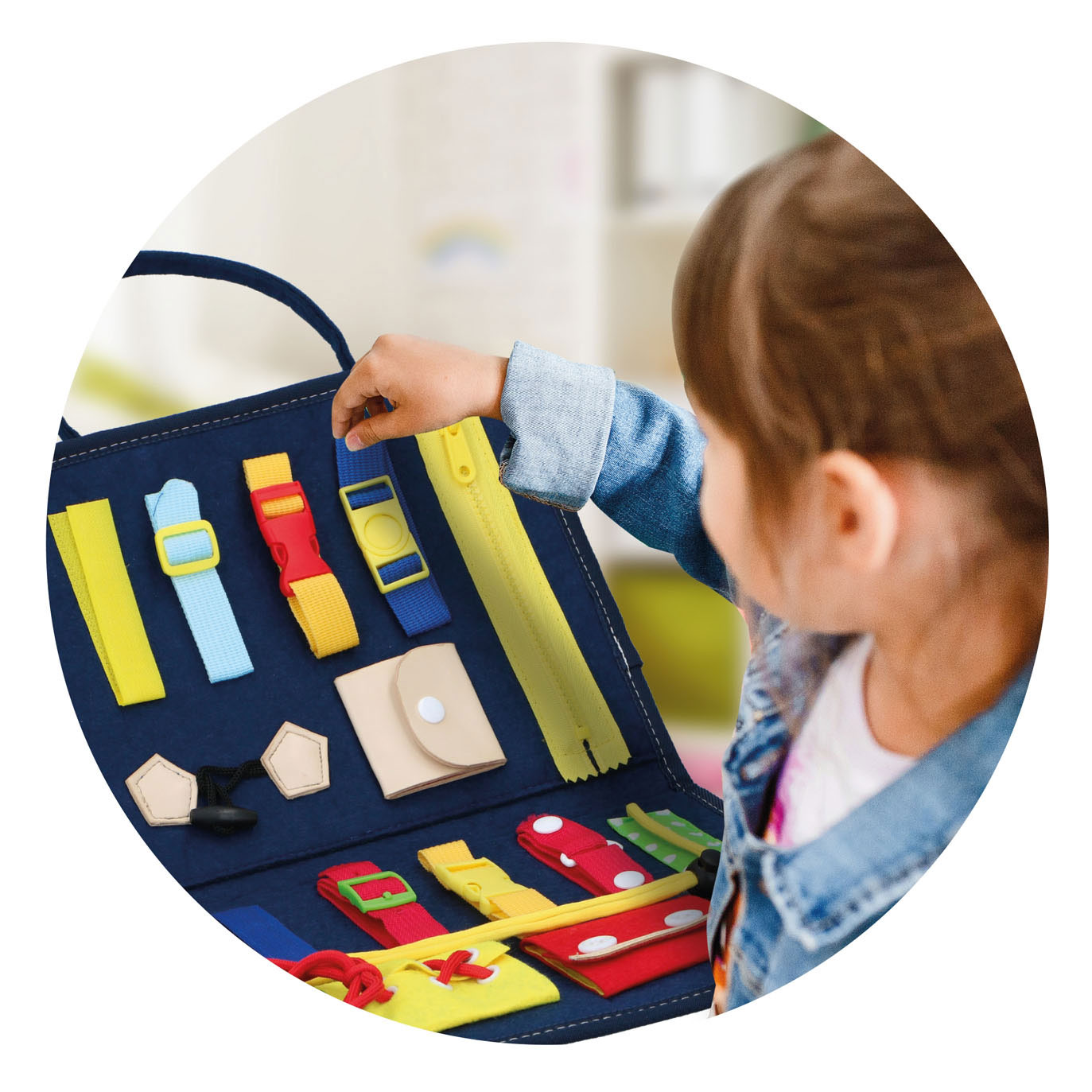 Kleding Leren Knopen Set