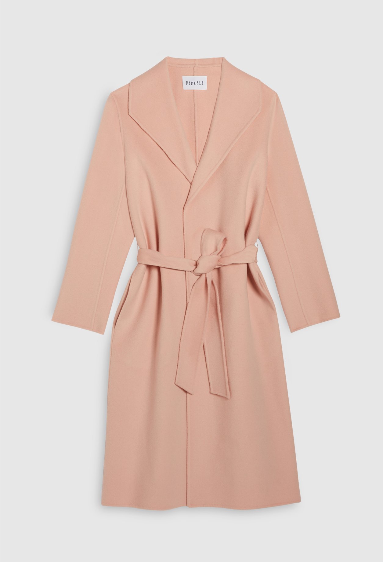 Manteau en laine tra&ccedil;able