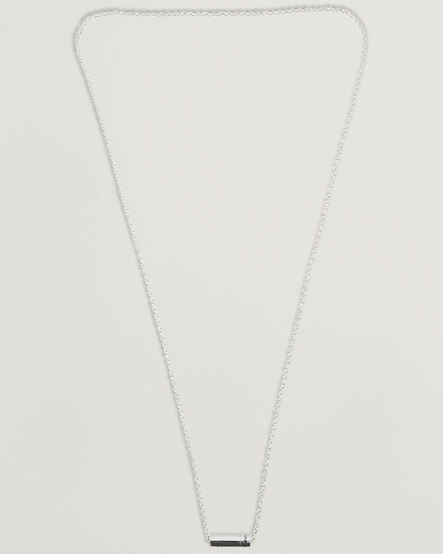 LE GRAMME Chain Cable Necklace Sterling Silver 13g