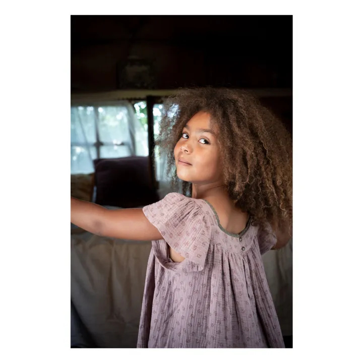 Lilinoa Robe Elda Fleurie | Violet