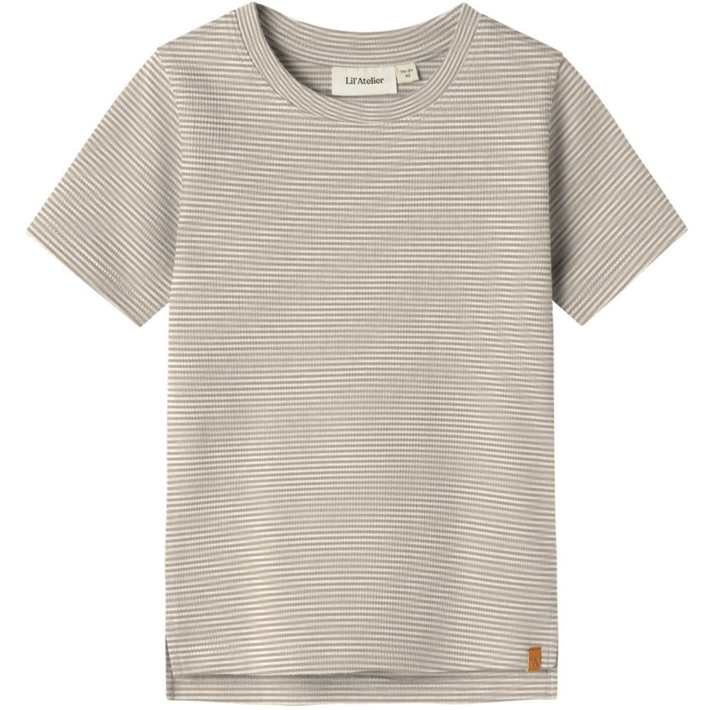 Køb Lil'Atelier Oxford Tan Nmmfeng Ss Slim Top Lil