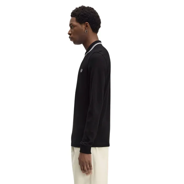 Fred Perry LS Twin Tipped Polo Heren