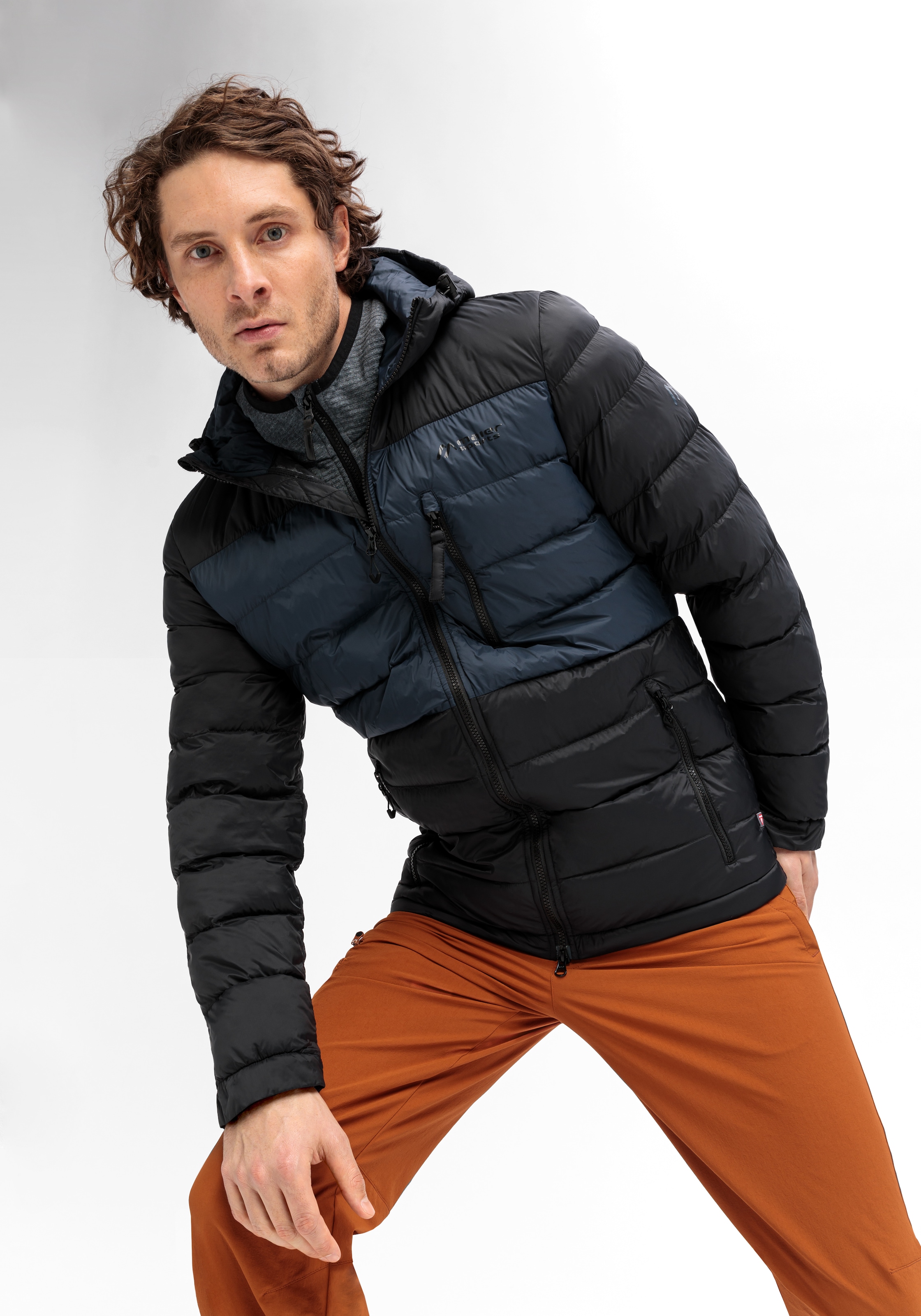 Maier Sports Funktionsjacke »Lomnica M« Herren Outdoorjacke, Primaloft-Jacke mit RV-Taschen und Kapuze