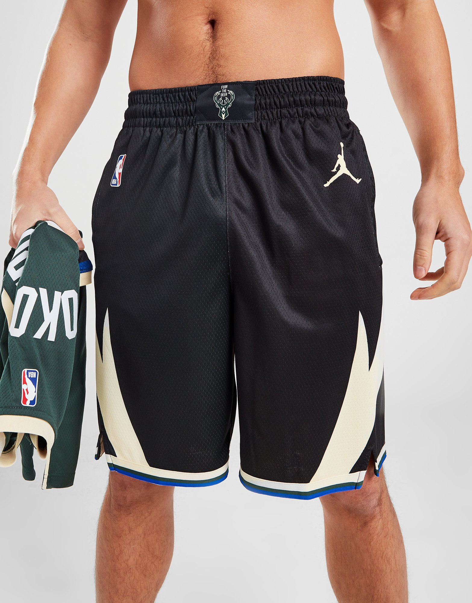Jordan Short NBA Milwaukee Bucks Swingman Homme