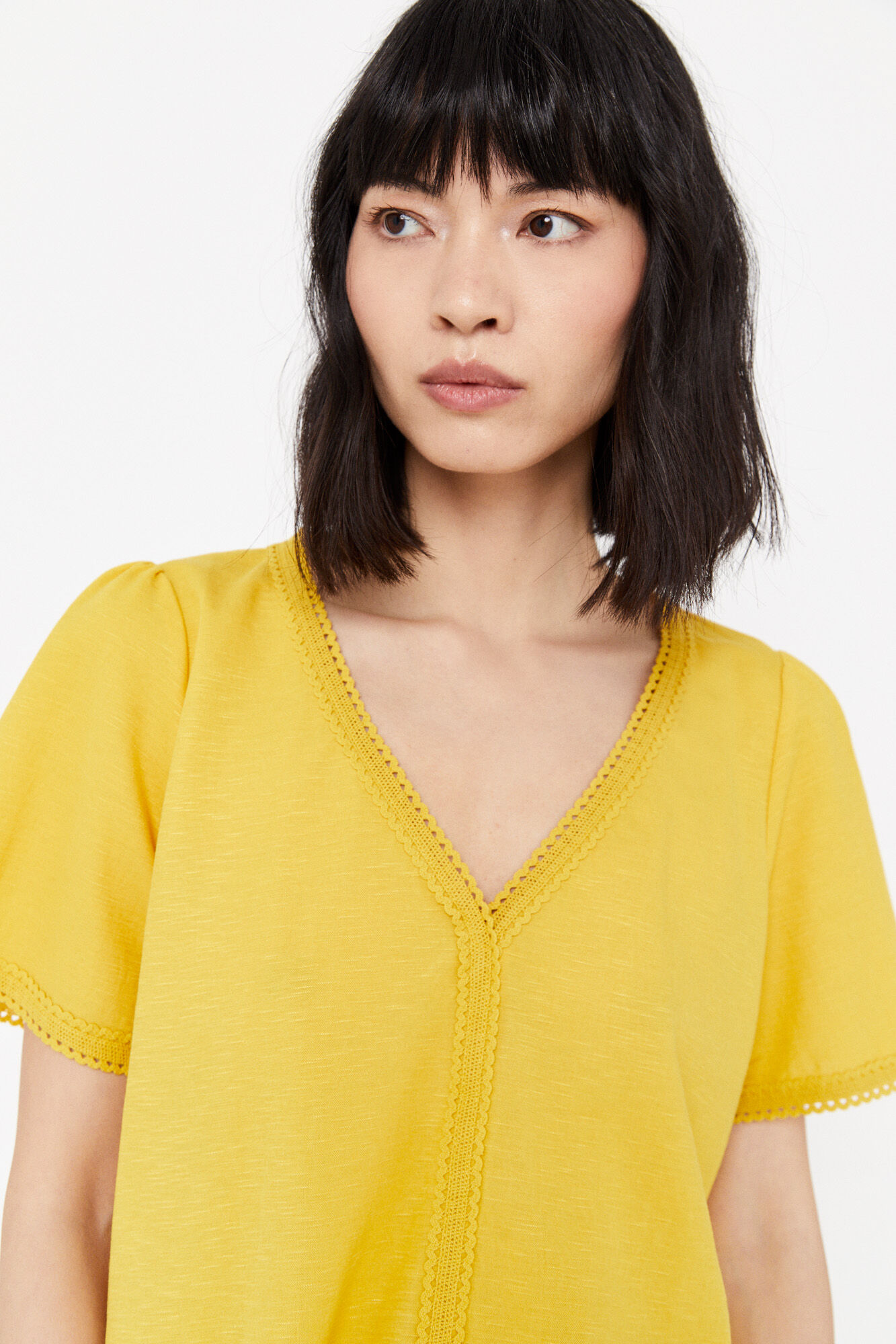 Blusa Point Comfort - Amarela