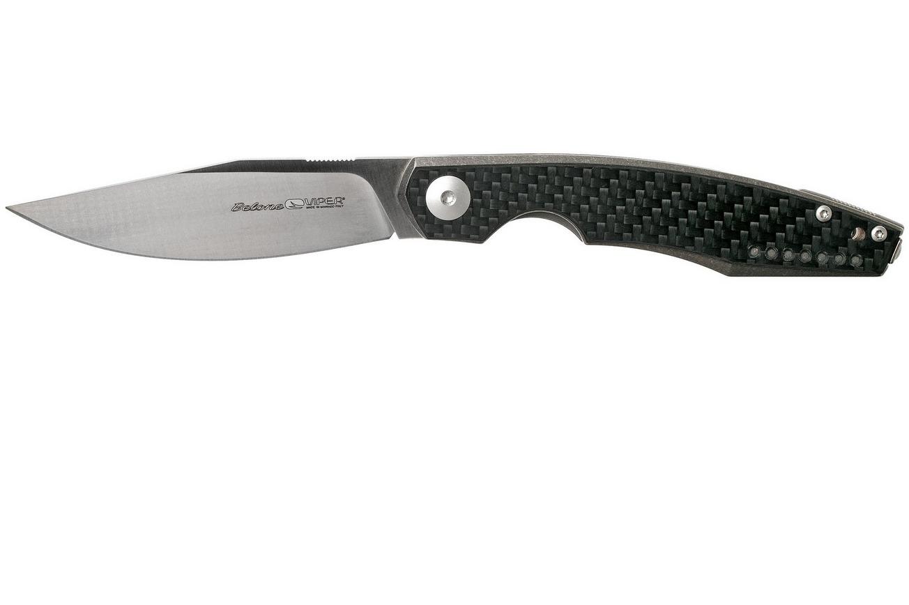 Viper Belone Carbonfiber, Titanium 5970TIFC zakmes, Jesper Voxnaes design