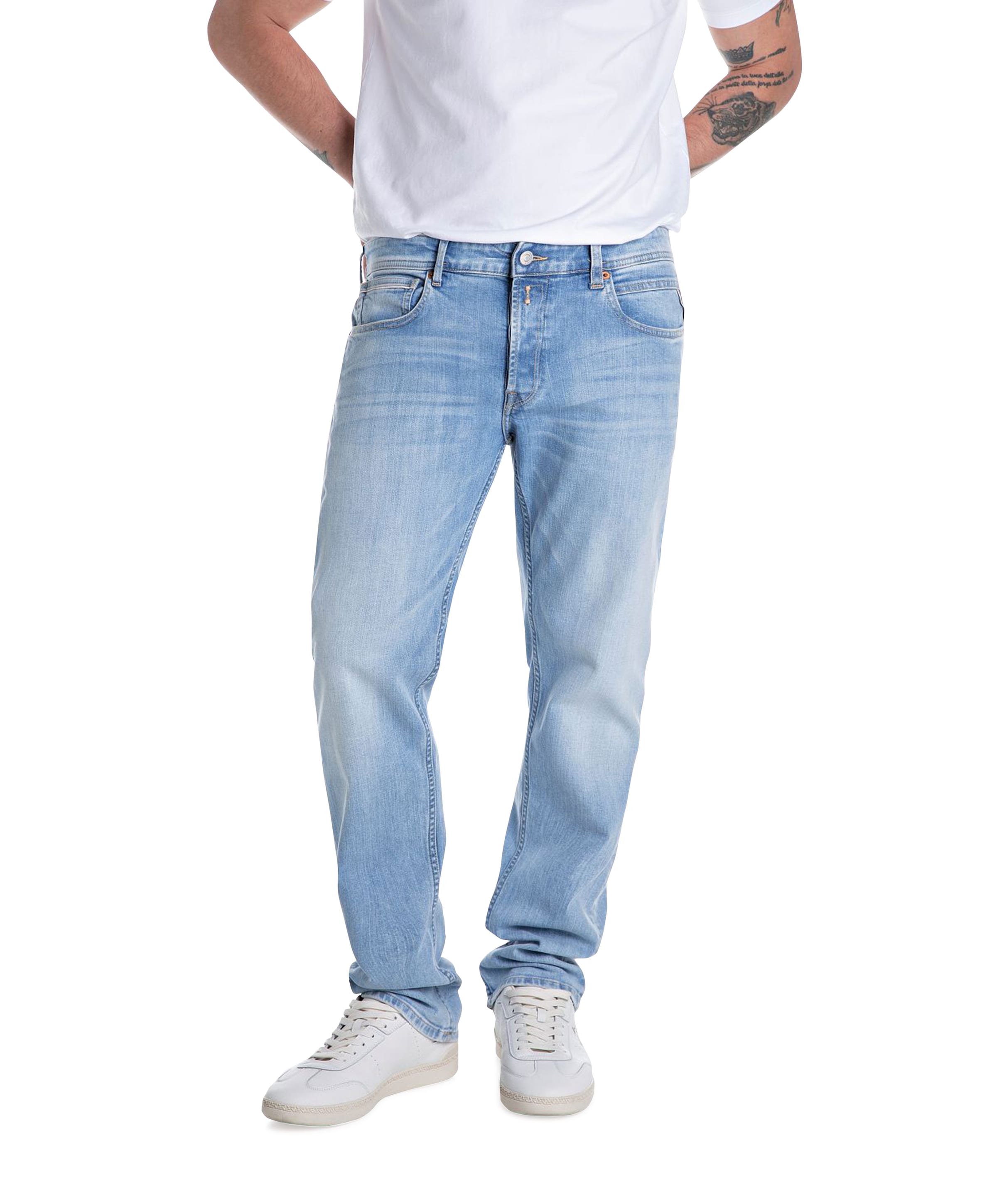 Replay Grover pant heren jeans blauw