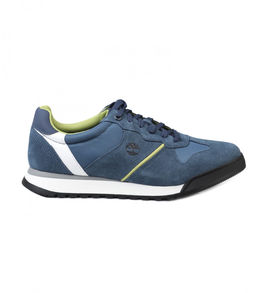 Tênis Timberland Miami Coast em couro azul marinho