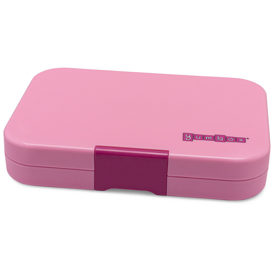 Yumbox tapas broodtrommel 4 vakken XL - capri pink - rainbow
