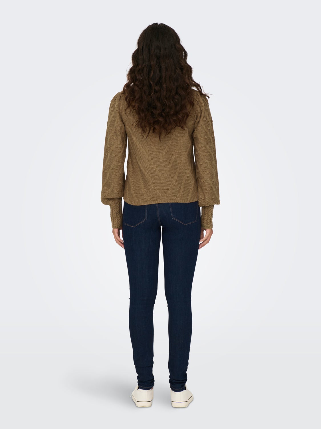 JDYSELMA Strickpullover Toasted Coconut