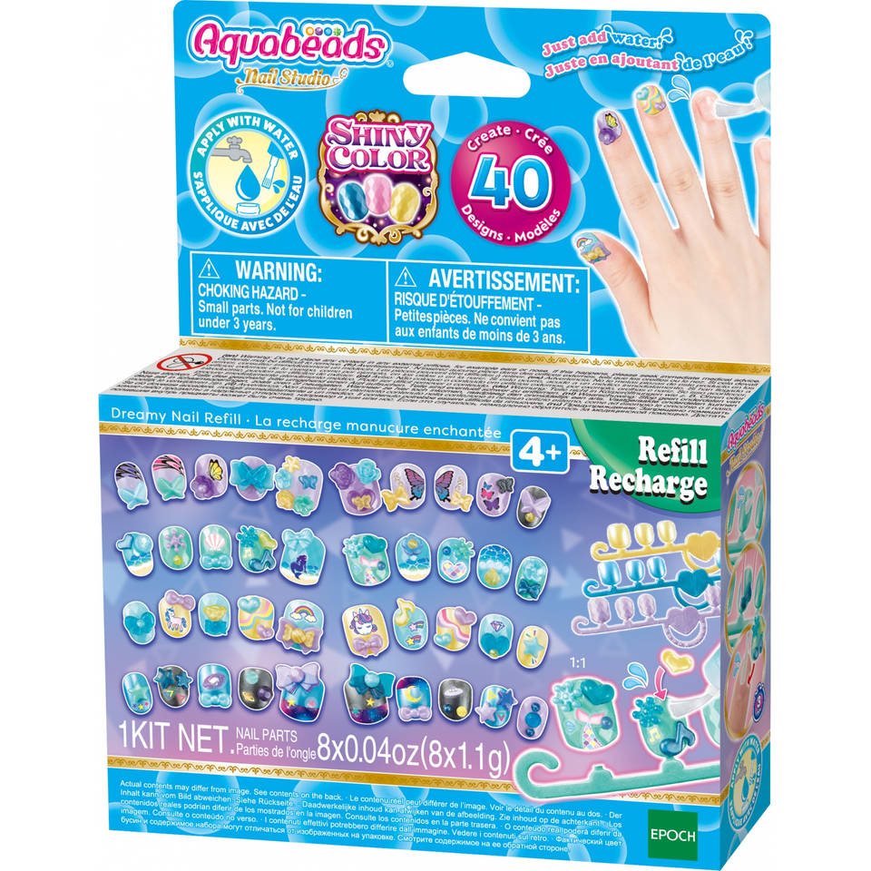 Aquabeads navulling Dreamy nagel