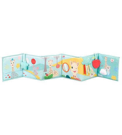 Sophie la Girafe Stoffbuch - 16x94 cm - Mehrfarbig m. Sophie