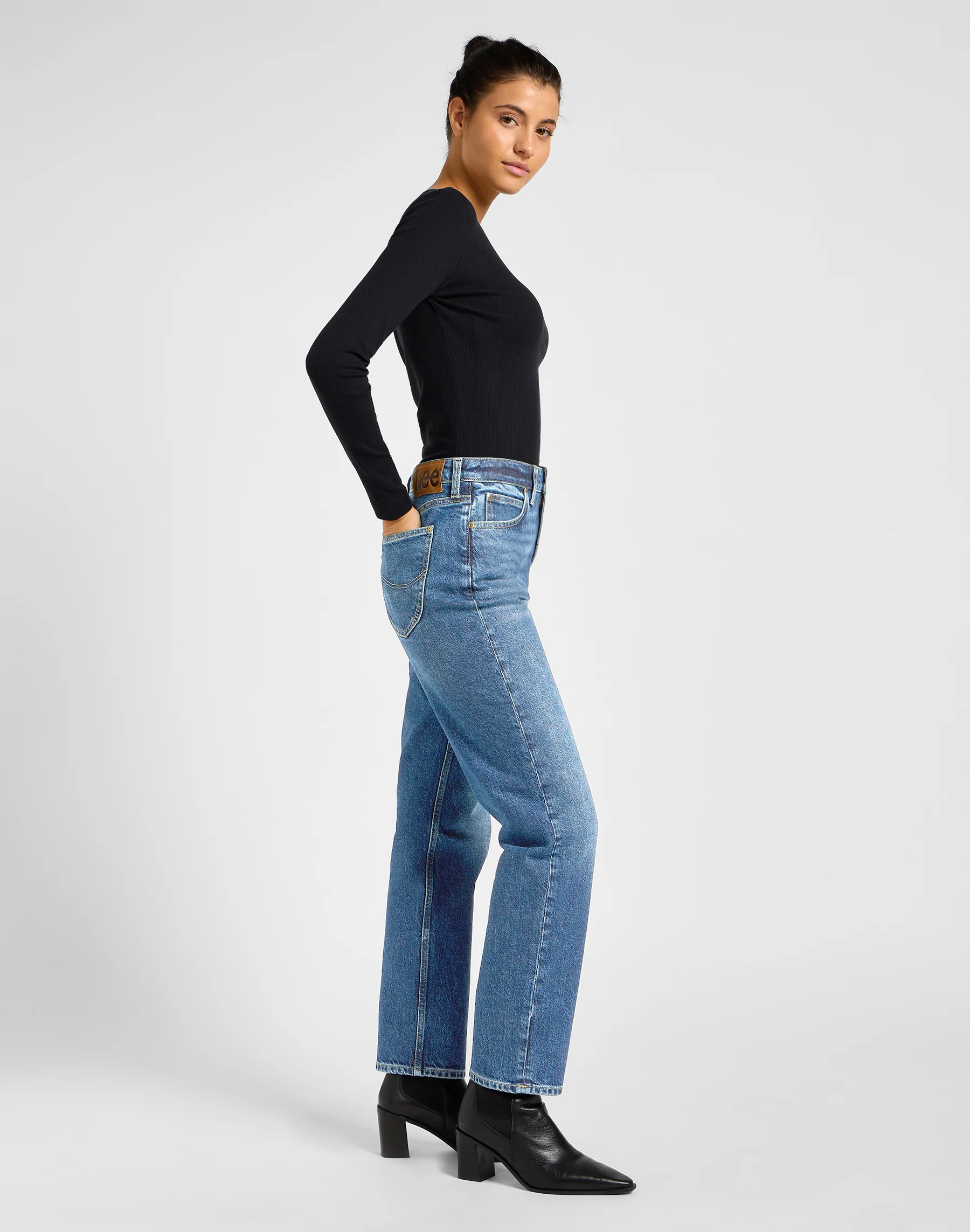 Lee  Carol striaght leg jeans - Classic Denim