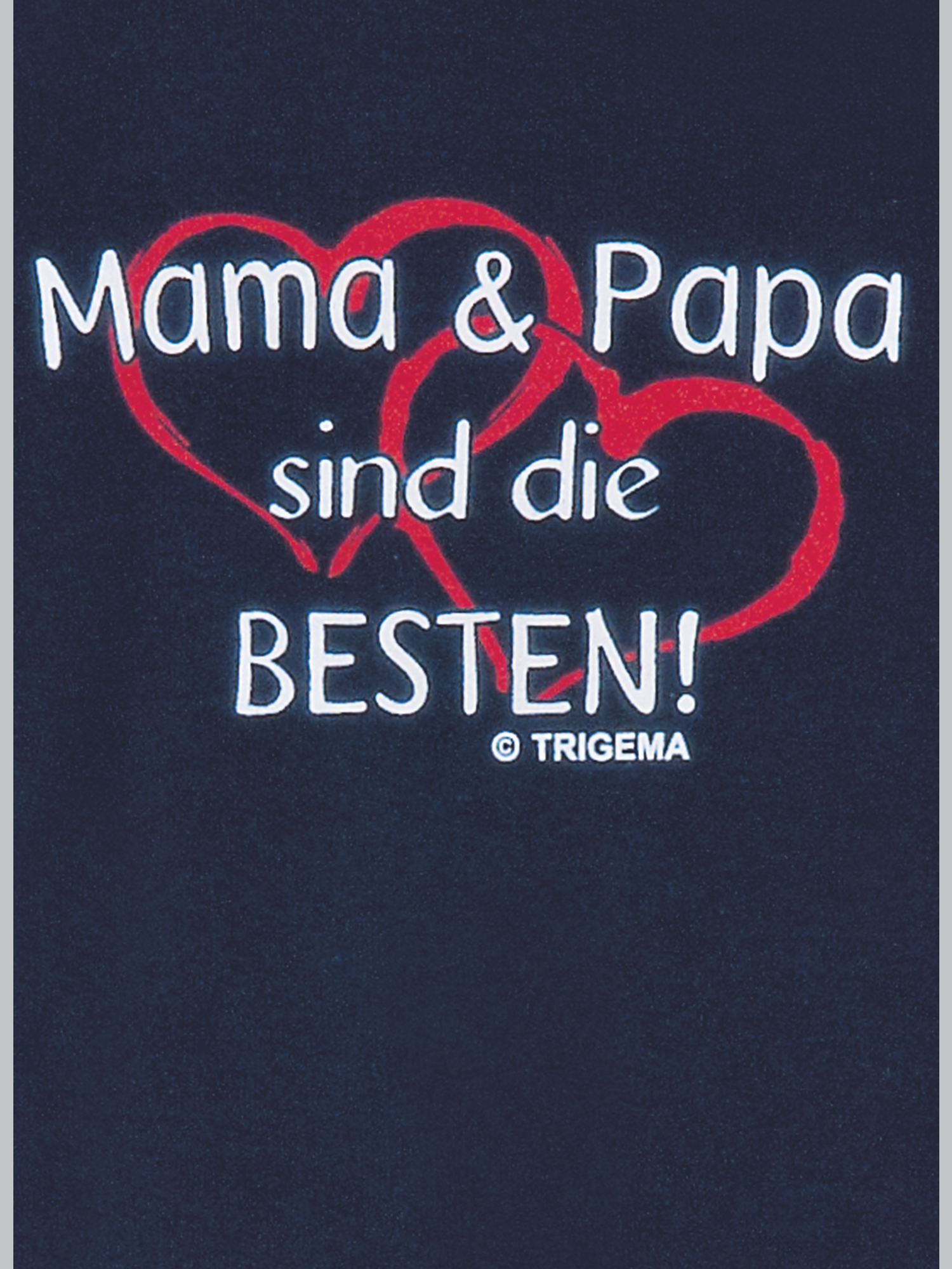 T-Shirt Mama & Papa Navy