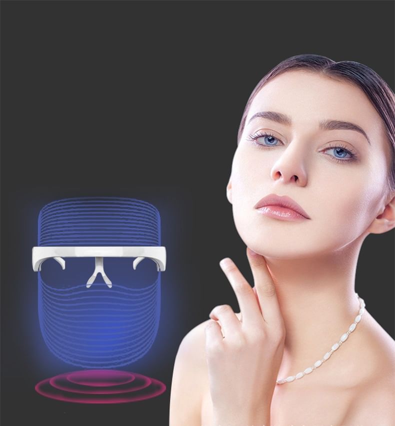 Beautyronics - USB-oplaadbaar LED-lichttherapie-gezichtsmasker (verschillende ontwerpen)