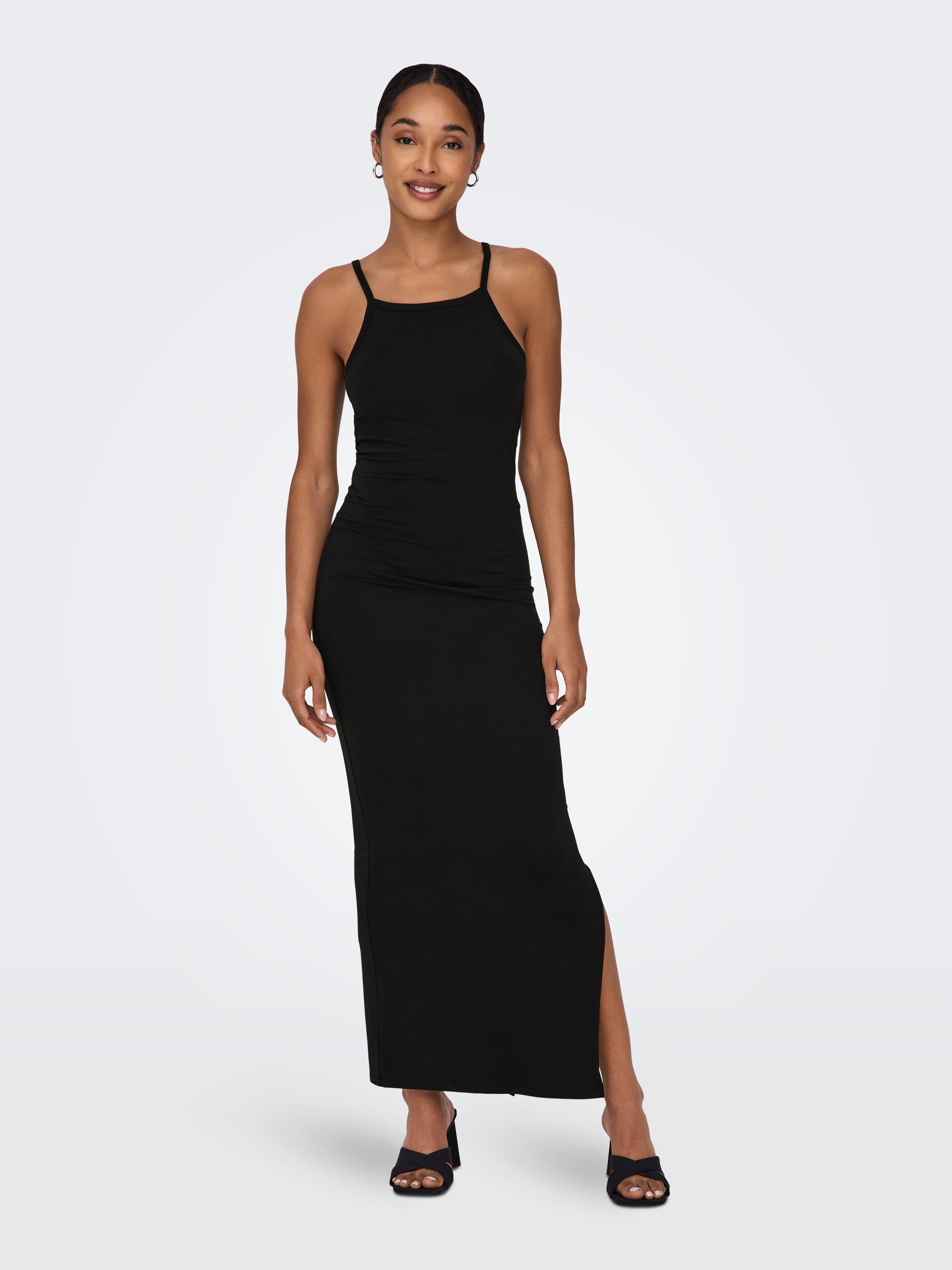 ONLLIVE Langes Kleid Black