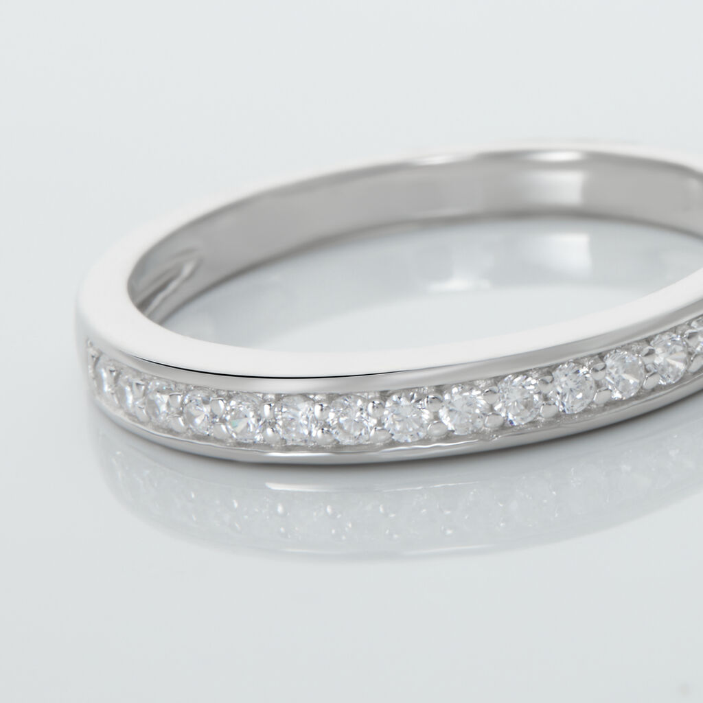 Demi Alliance Heket Argent Blanc Oxyde De Zirconium