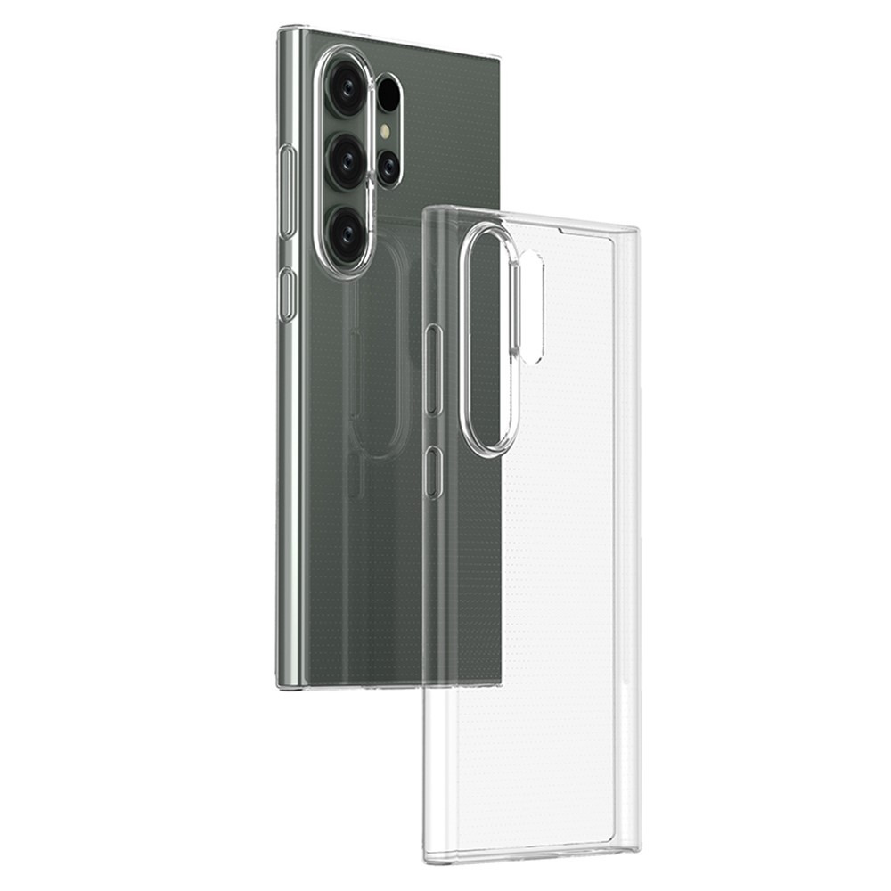 Samsung Galaxy S24 Ultra Gummi Case Schutzhülle - Transparent