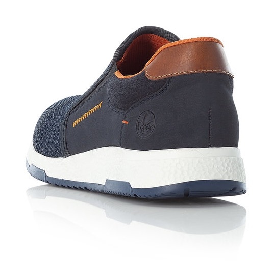 Rieker Slip-On Sneaker  Casual Slipper, Freizeitschuh, Schlupfschuh mit Kontrastnaht