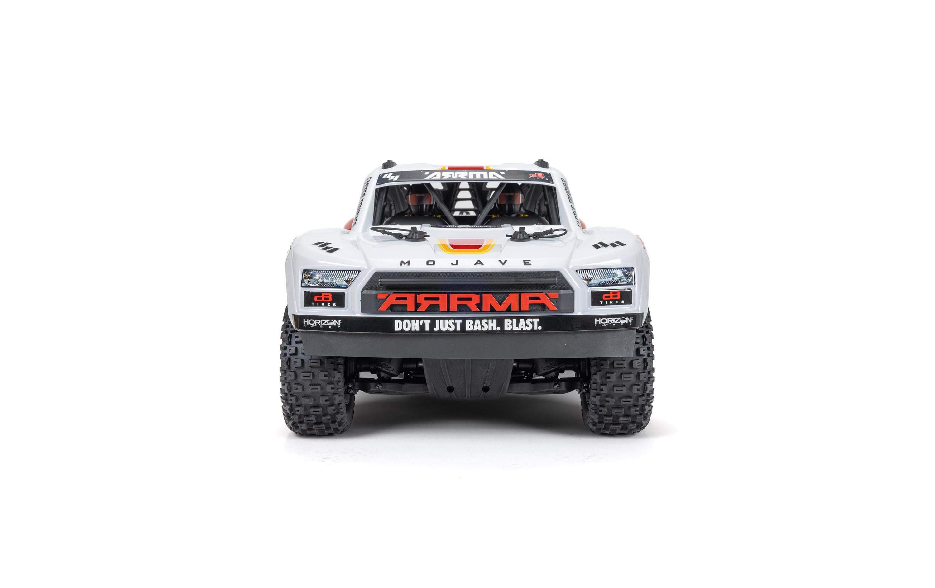 Short Course Truck Mojave 4x4 4S BLX Weiss, ARTR, 1:8<br>4WD Desert Truck mit starkem 4S Brushless Antrieb