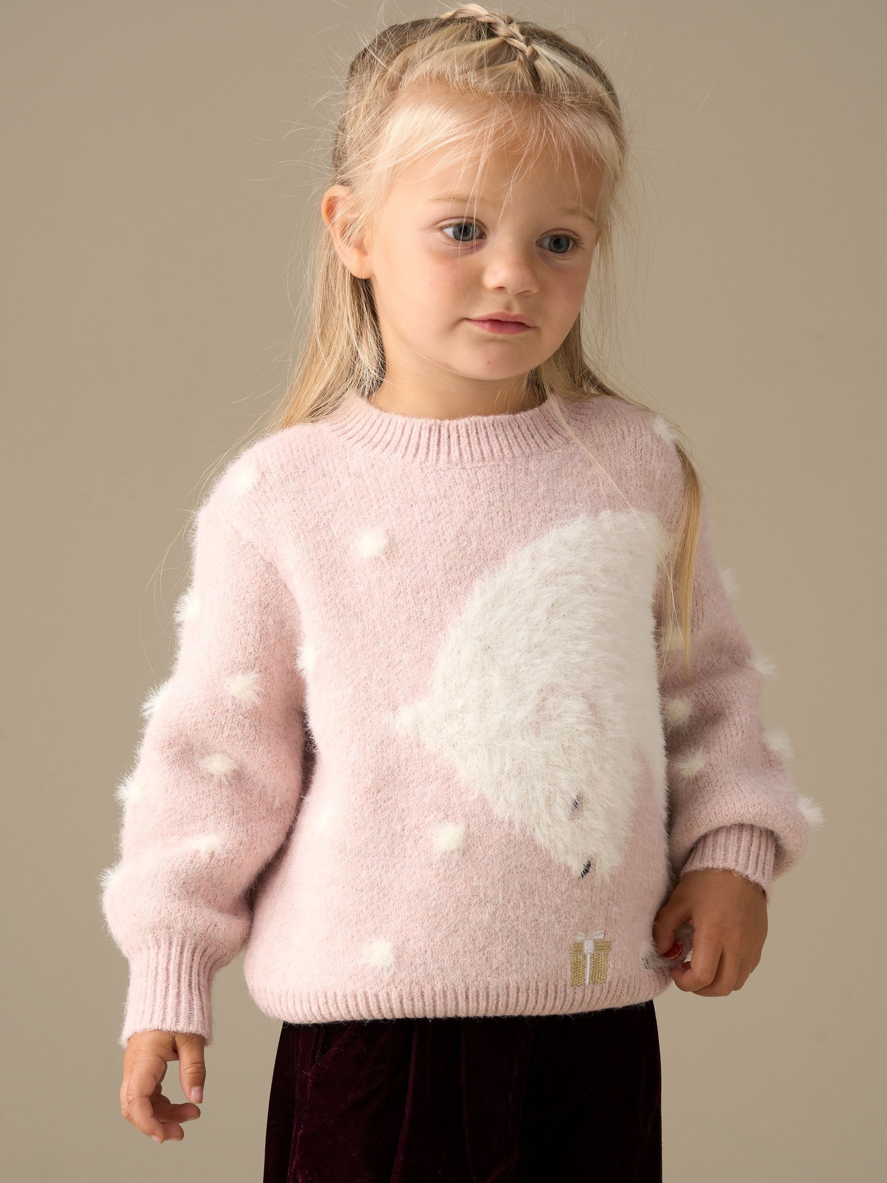 Angel & Rocket Izzy Polar Bear Jumper