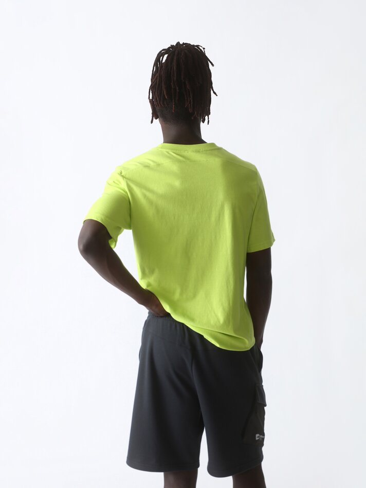 Camiseta estampada - Amarelo fluorescente