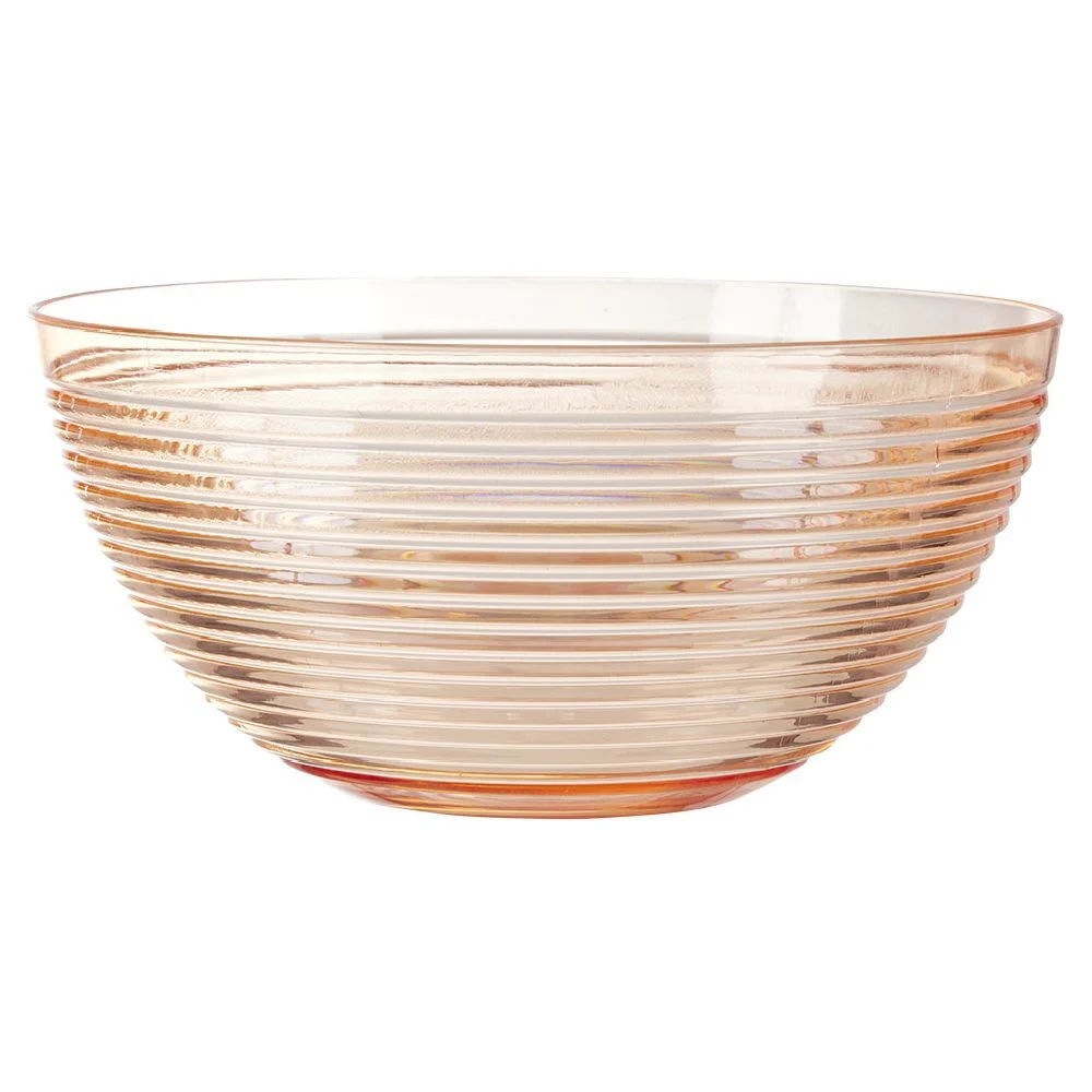 Saladier en plastique transparent