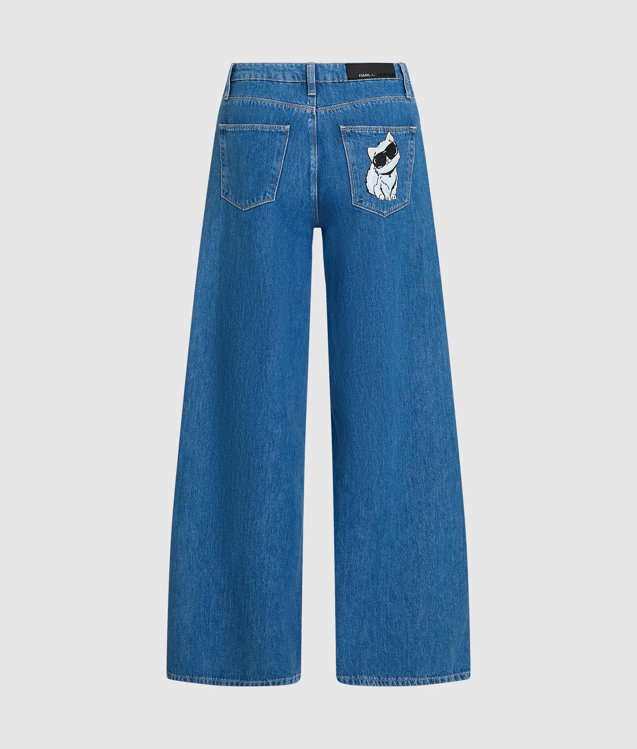 Ikon jeans met wijde pijpen