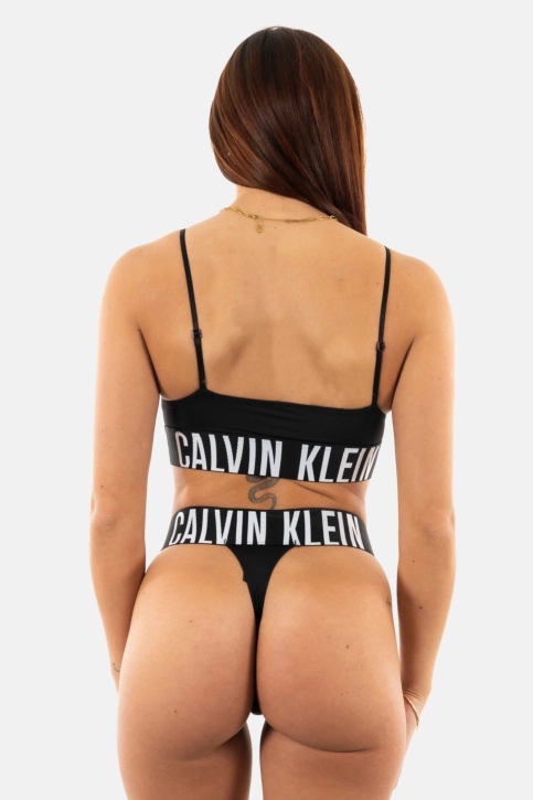 Culottes et strings calvin klein jeans high leg ub1 black