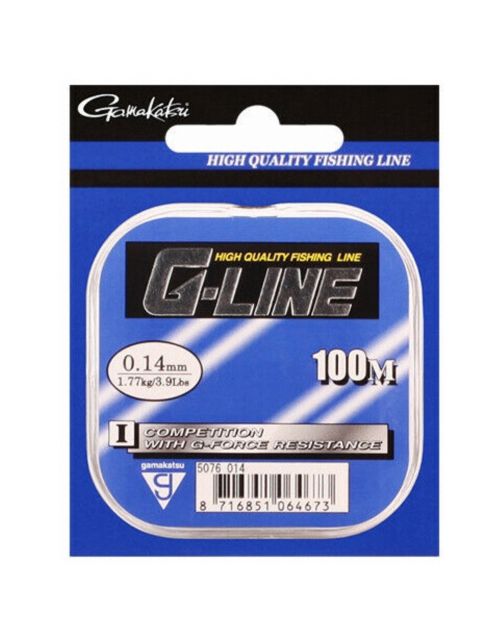 Gamakatsu G-Line Competition 0.14mm 100m Blister - Vislijn -