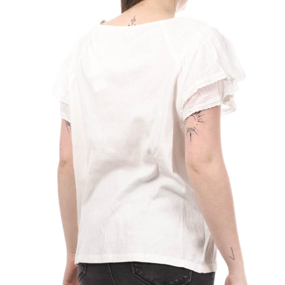 Teddy Smith T-Shirt Blanc Femme Teddy Smith Deyla