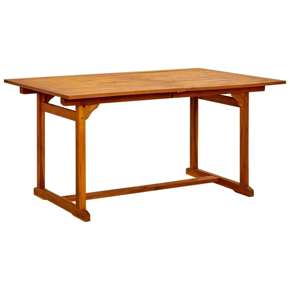 vidaXL - Tuinset - Bruin - Acaciahout - 7 stuks