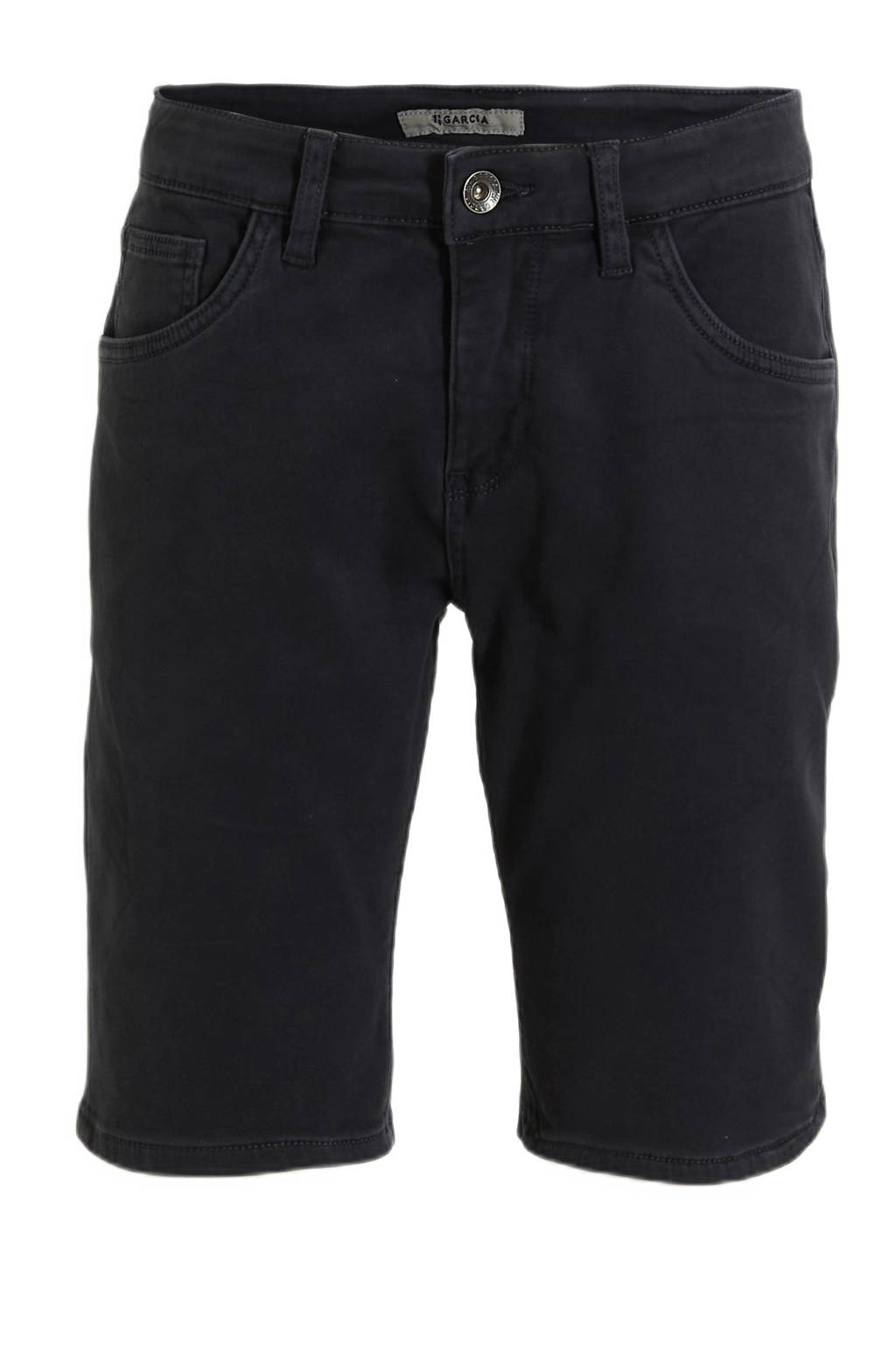Garcia casual short donkerblauw